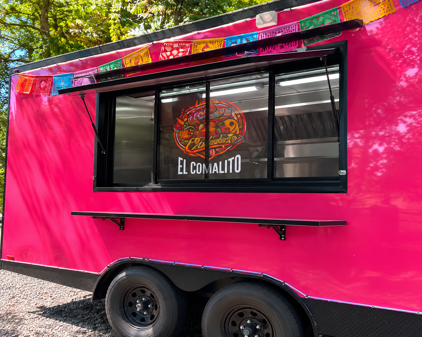 Food Trailer Pink